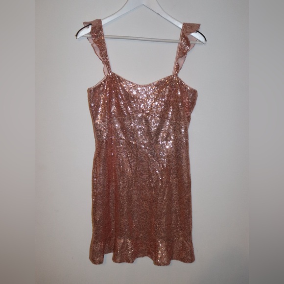 Sparkle Mini Dress Designer Rare Size 8 New - Picture 2 of 5